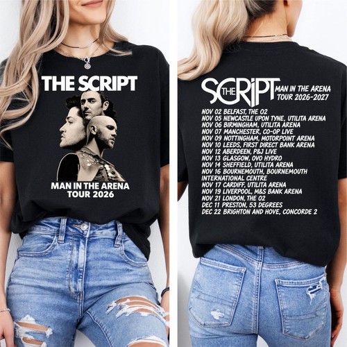 The script tour - tour, shirt,