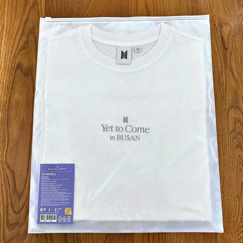 Bts shirt white cotton yet - t-shirt,