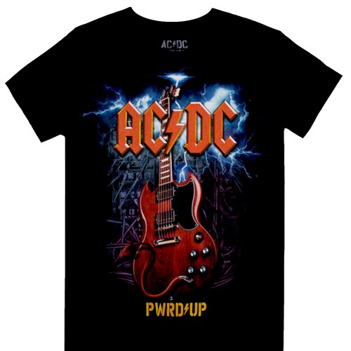 Angus guitar pwr up - ac/dc, pwr-up