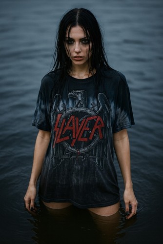 Slayer shirt vintage liquid - t-shirt,