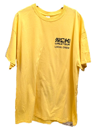 Shirt nicki minaj yellow - nicki,